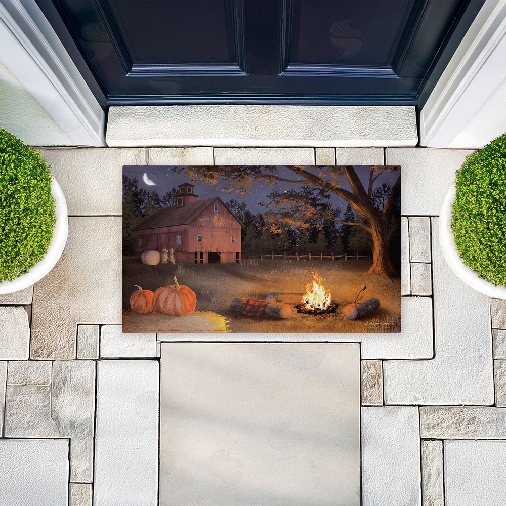 Billy Jacobs | Autumn Embers Campfire Non-Woven Door Mat