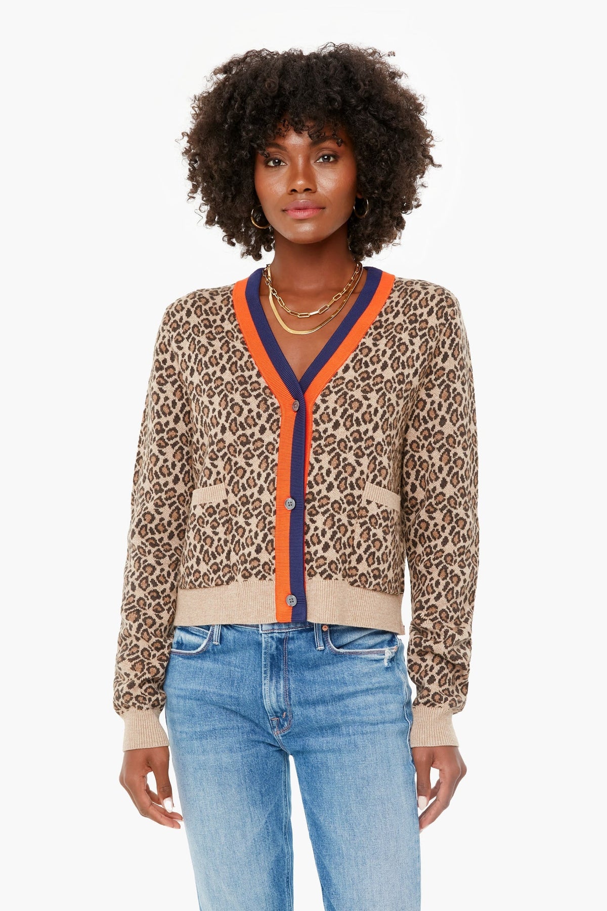 The Leopard Milo Cardigan
