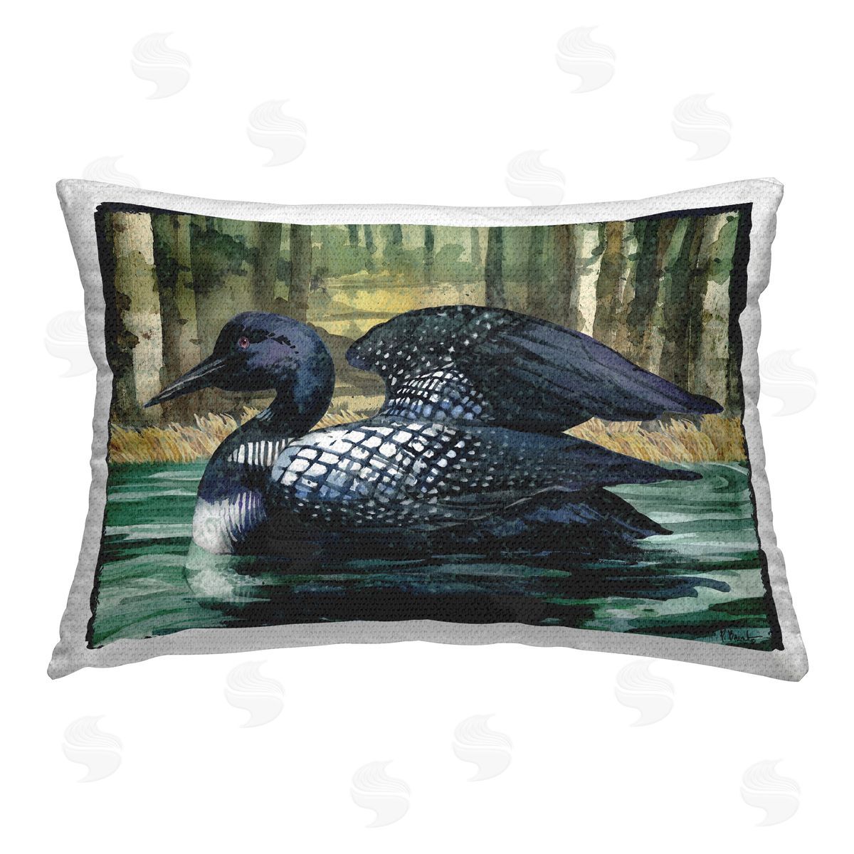 Paul Brent | Swimming Woodland Loon
