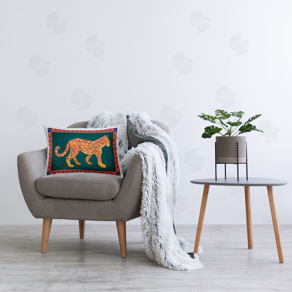 Darlene Seale | Bold Patterned Lion