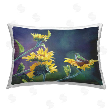 Andrew Kiss | Resting Birds on Sunflowers