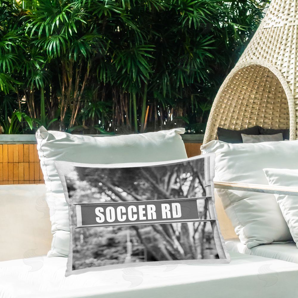 Stupell Studio | Soccer Road Sign