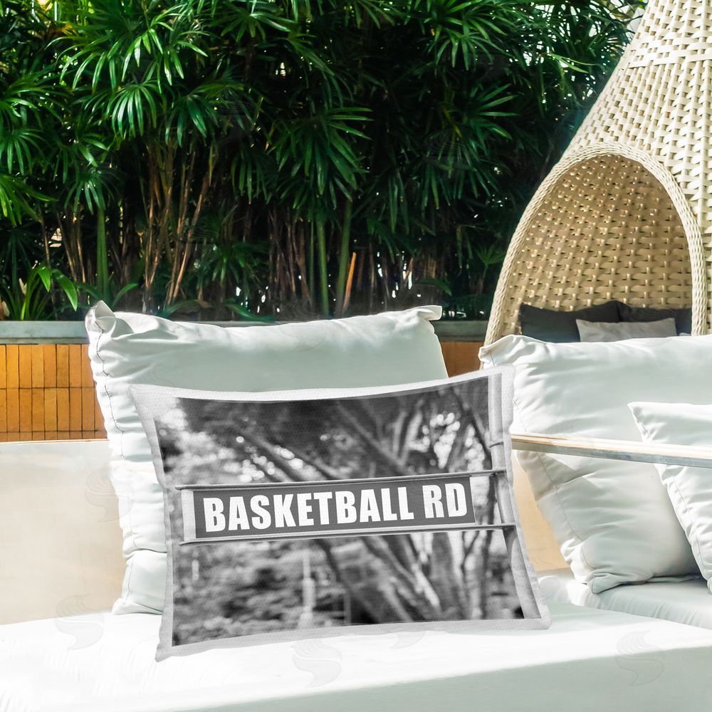Stupell Studio | Basketball Road Sign