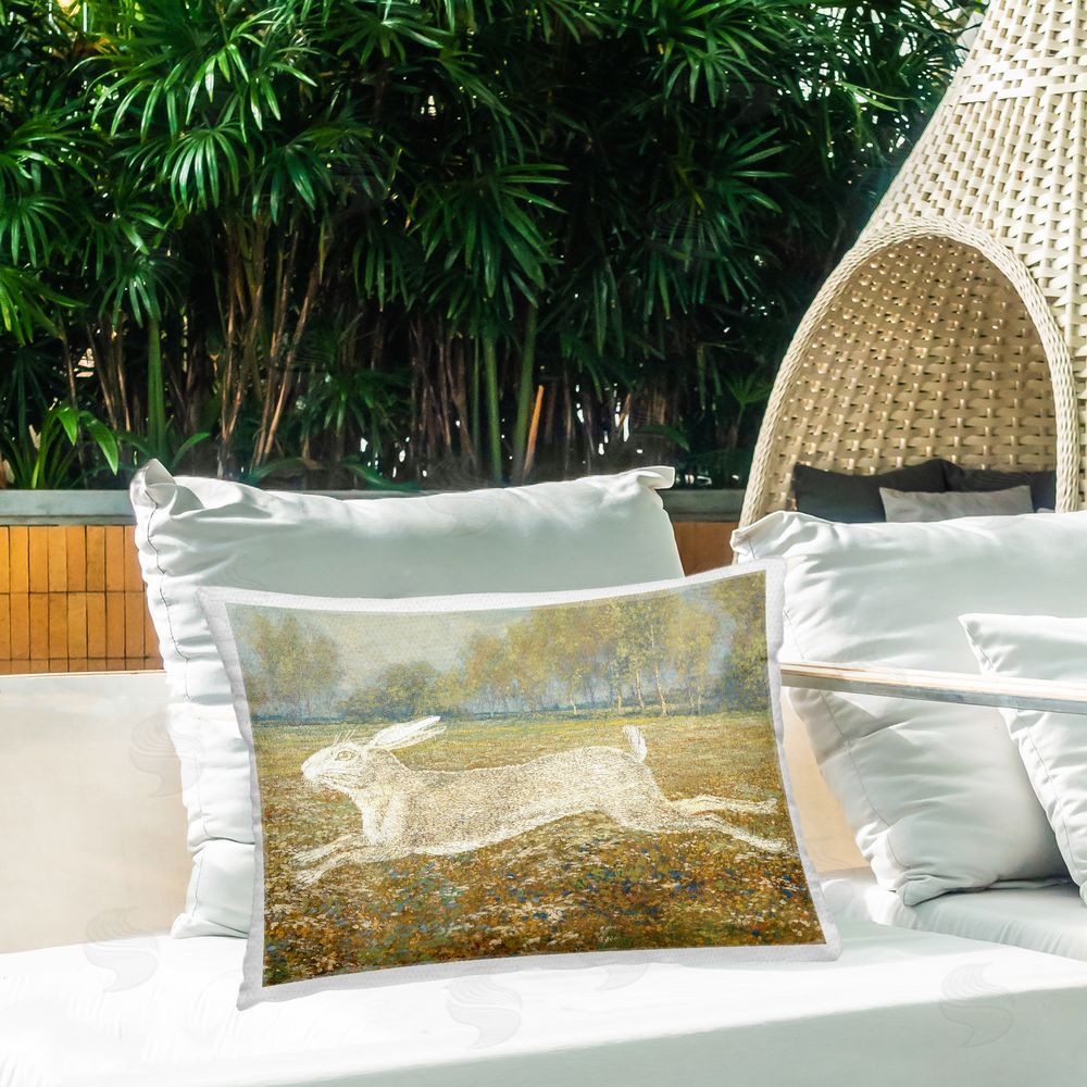 Stupell Studio | Impressionist Jumping Hare