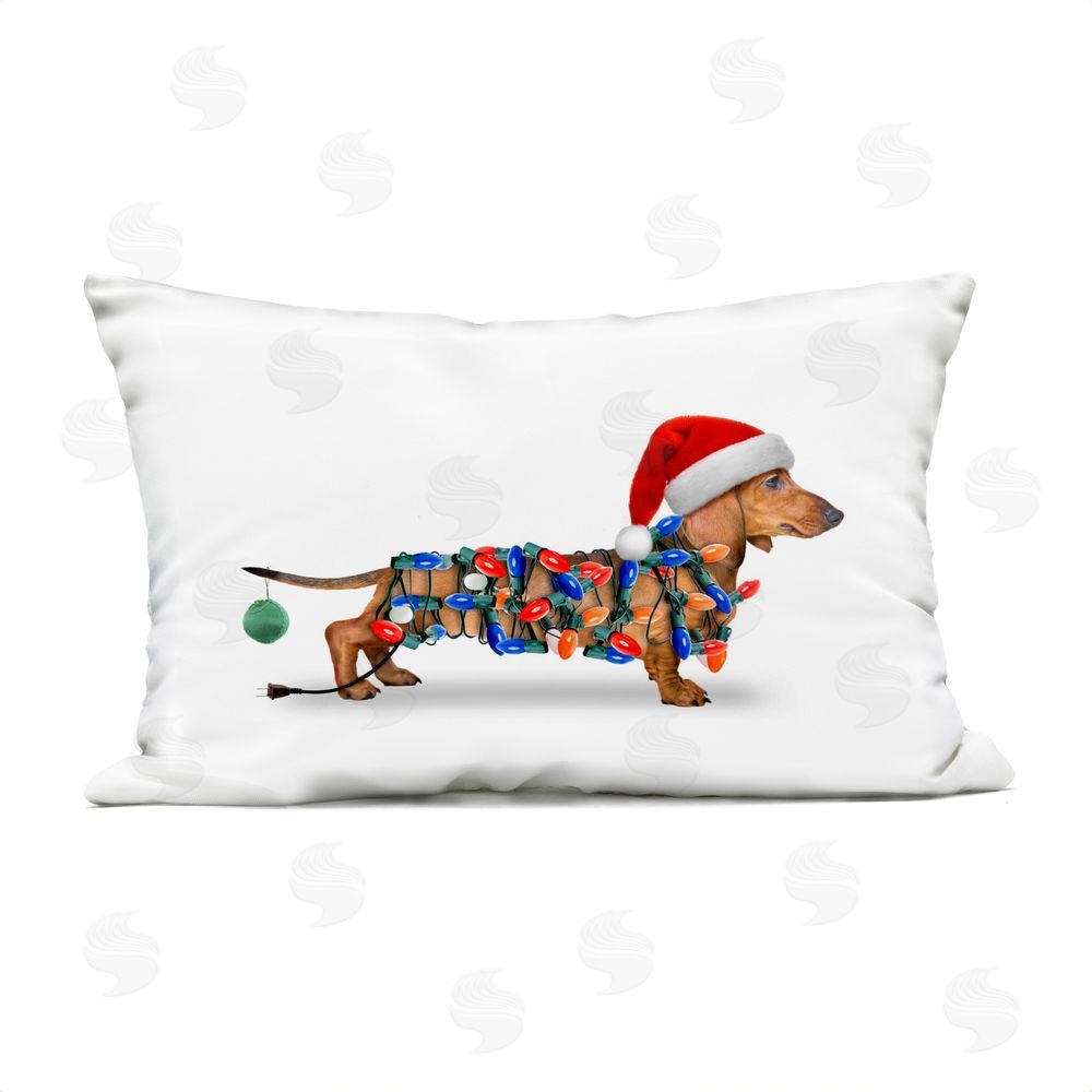 John Hovenstine | Christmas Lights Wrapped Dog