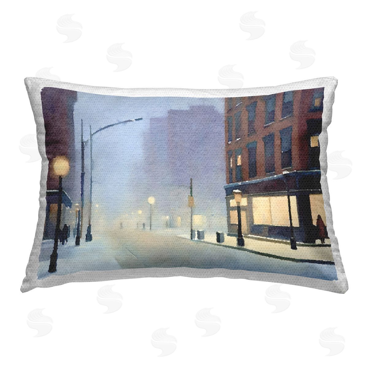 Noah Bay | Misty Winter City Street