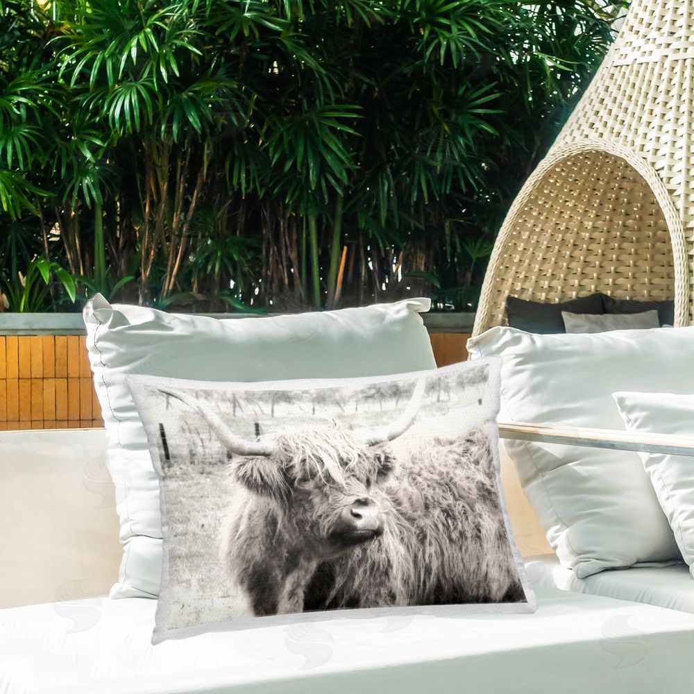 Graffi*tee Studios | Highland Cow Gazing Portrait