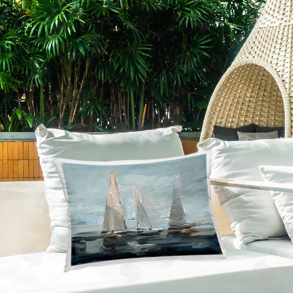 Ethan Harper | Painterly Sailboat Trio