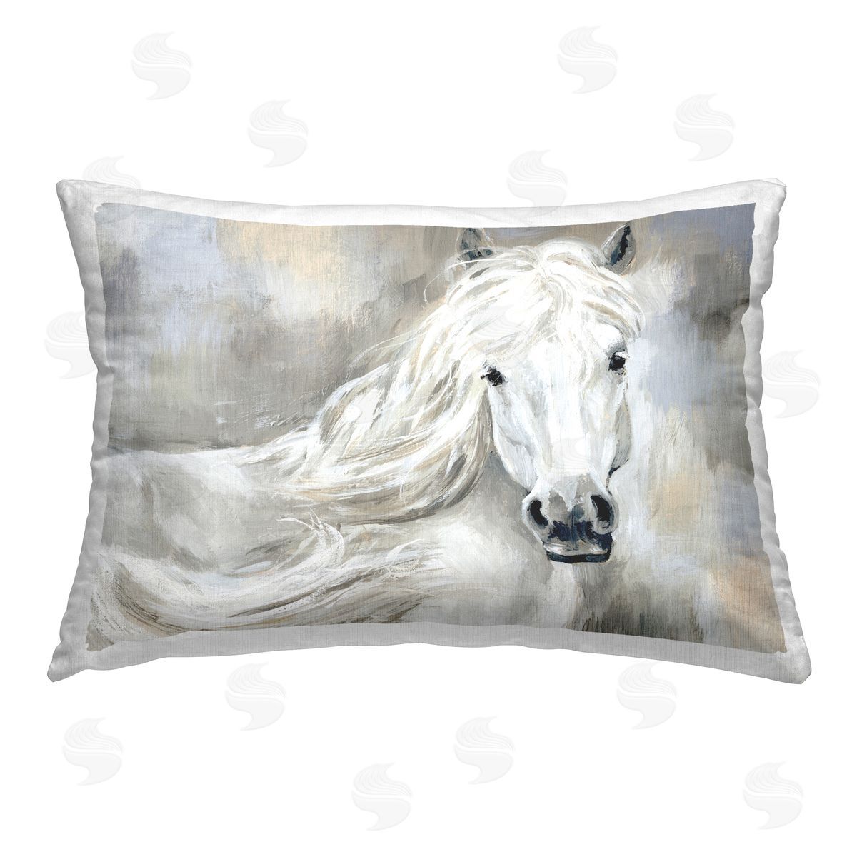 Victoria Barnes | Lovely White Horse Portrait