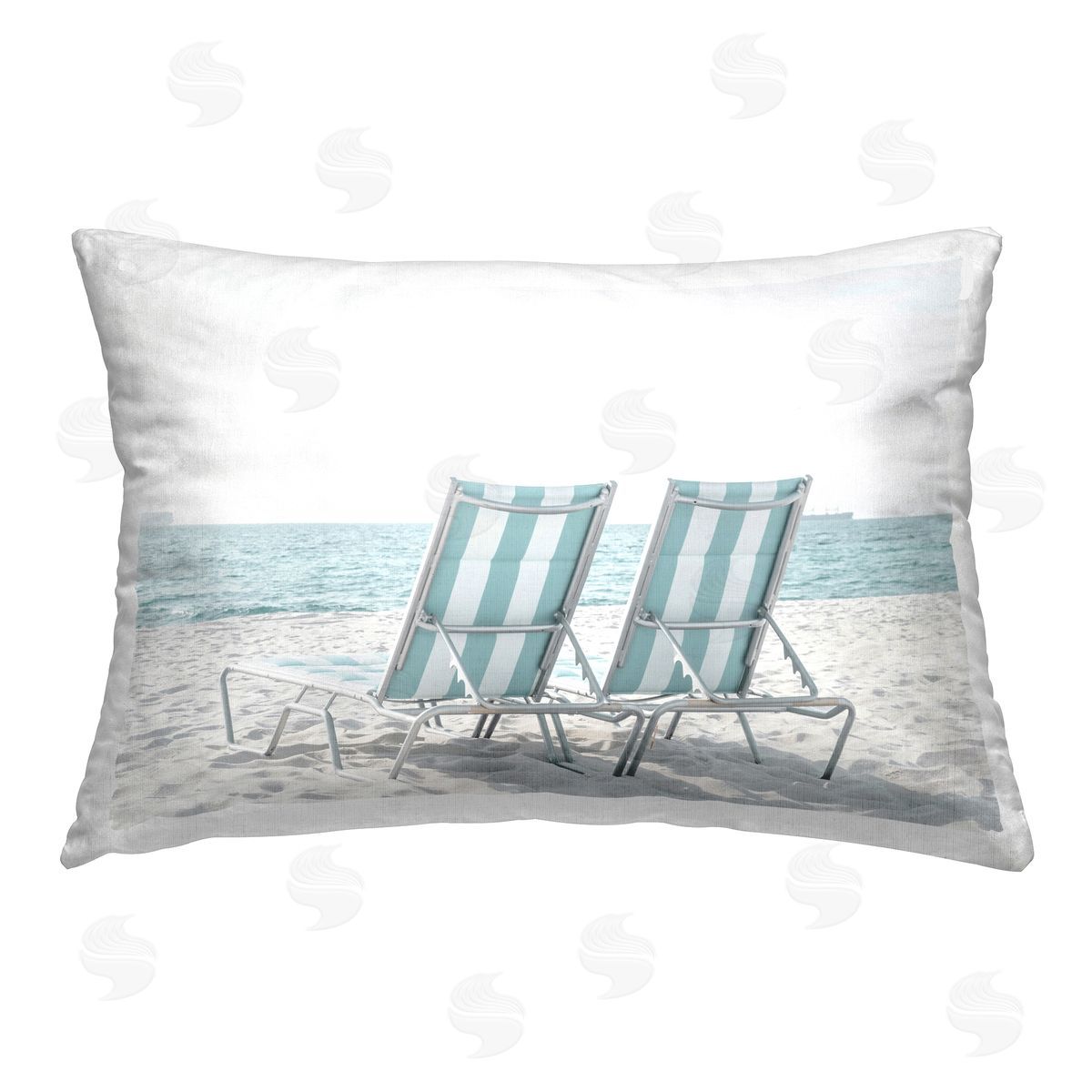 Elena Chukhlebova | Blue Beach Chairs Pair