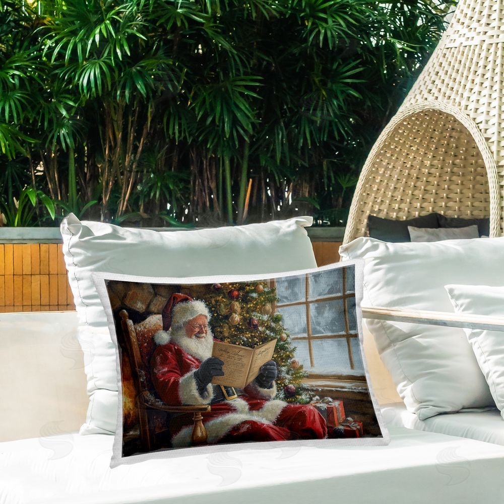 Imagine It Images | Cheerful Santa Reading