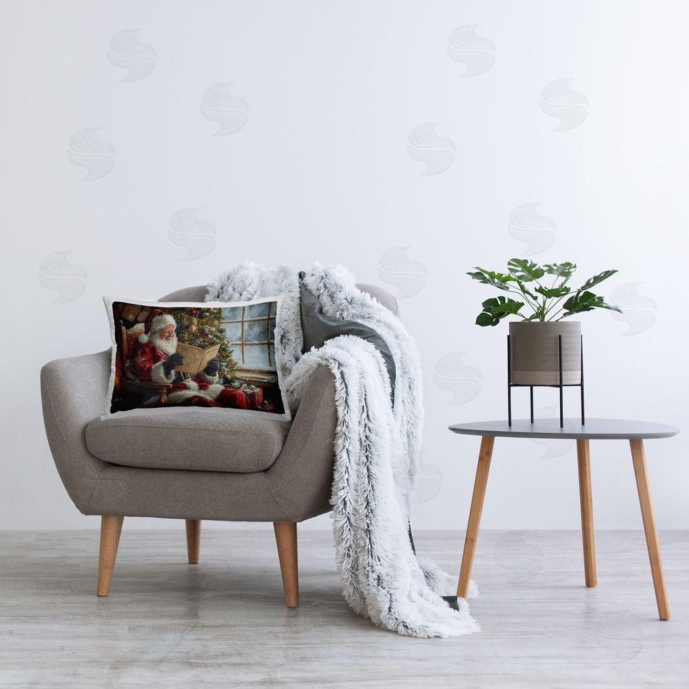 Imagine It Images | Cheerful Santa Reading