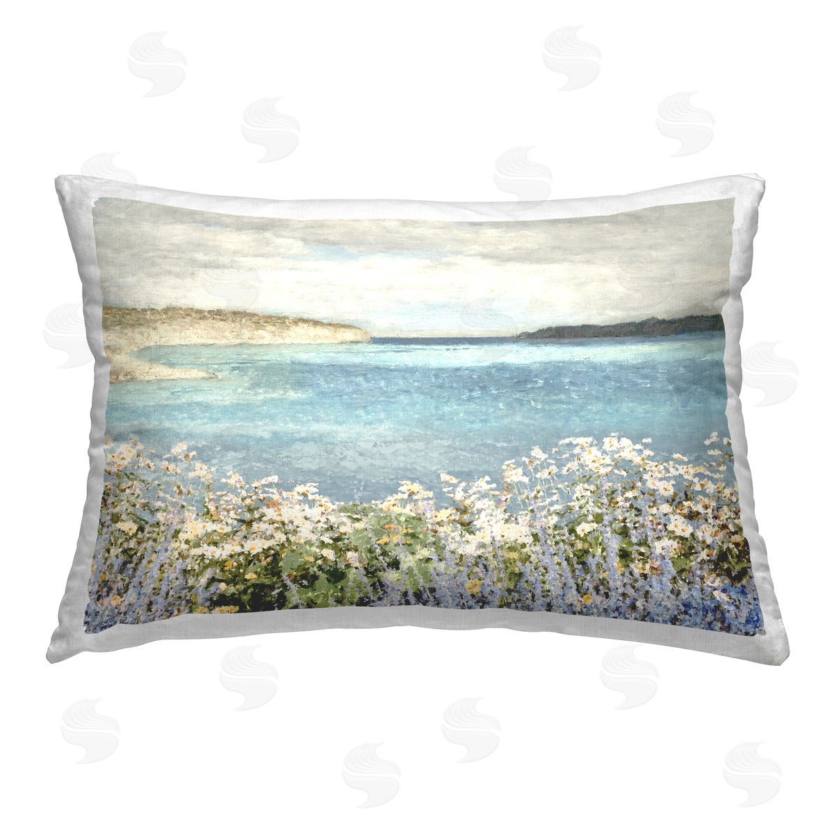 Amber Sterling | Daisy Field over Sea