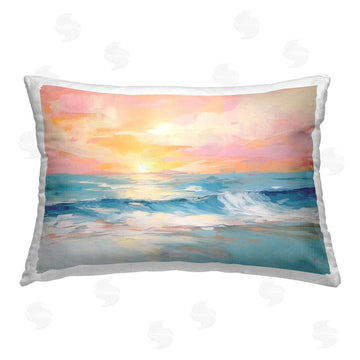 Arlington Prints | Beach Waves Bright Sunset
