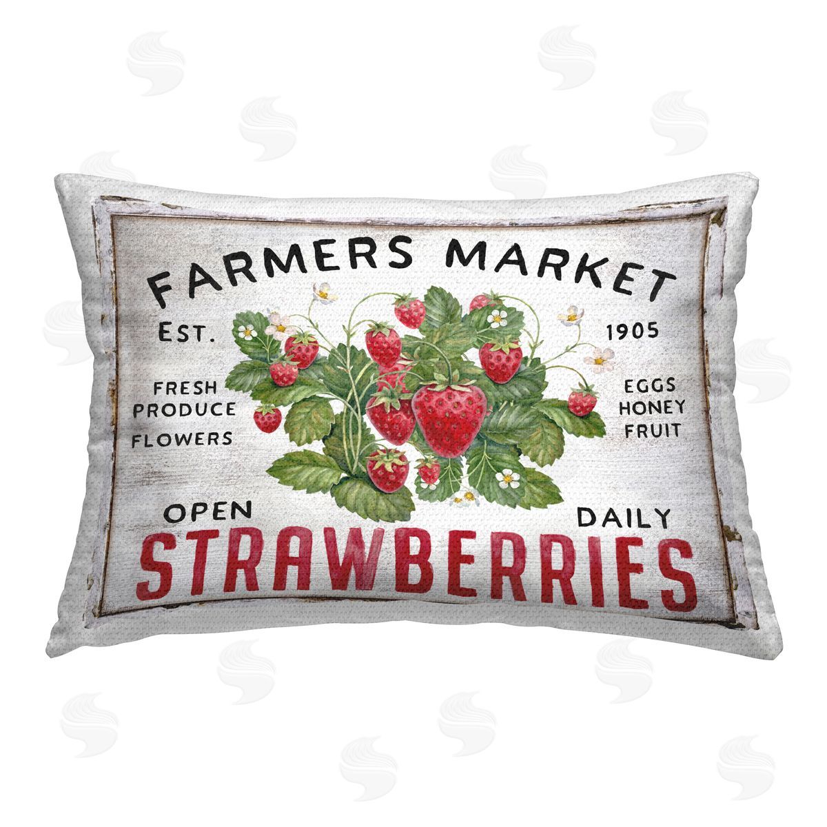 Creatif Belle | Farmers Market Strawberries