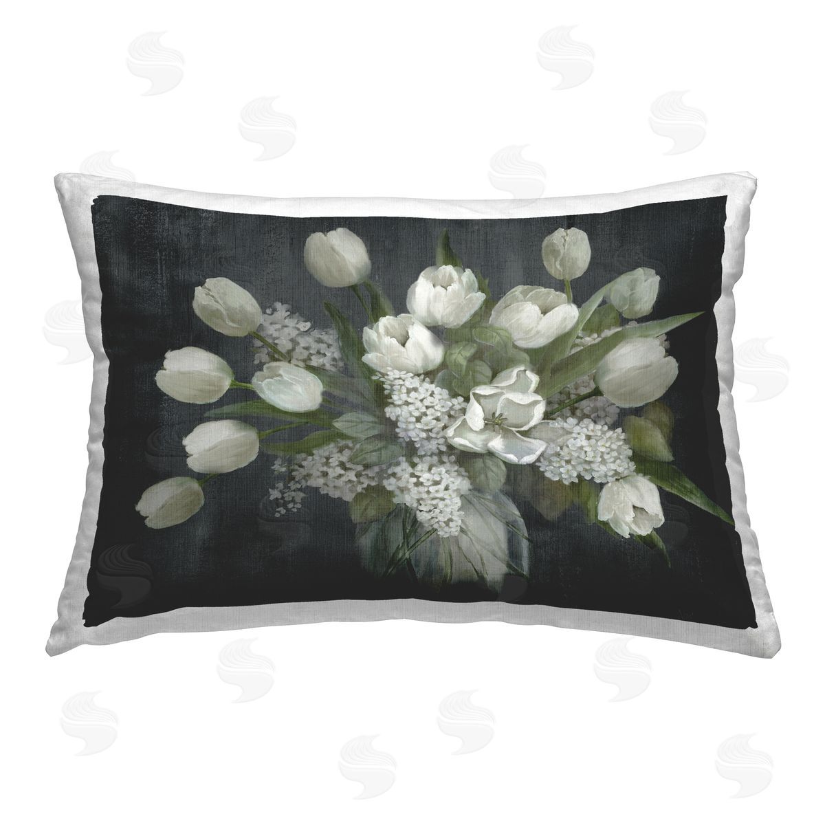 Nan | Traditional Tulips on Gray