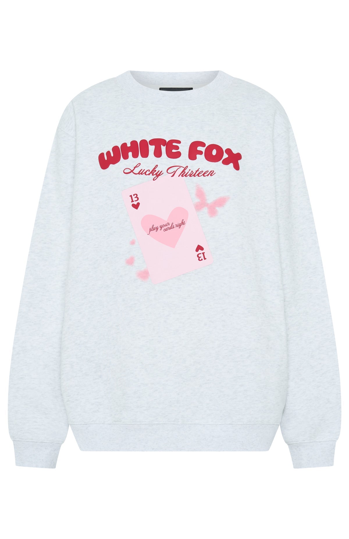 Lucky Thirteen Kalena Oversized Sweater Grey Marle